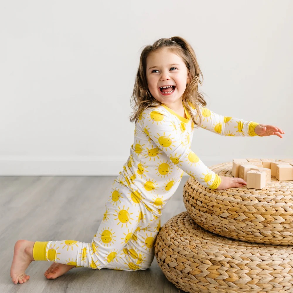 Little Sleepies Sunshine Two-Piece Bamboo Pajama Set